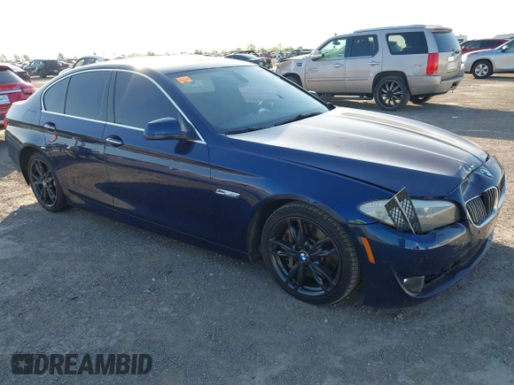 2011 BMW 5 Series 535i with VIN WBAFR7C51BC604445, listed as a IAAI auction lot 41980493 with 184,243 mi miles and . Bid and sale history available at carsss.com. Image 1.