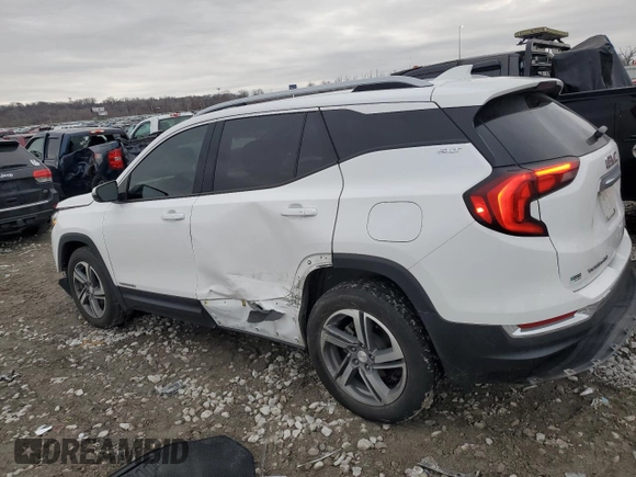 2020 GMC Terrain SLT z VIN 3GKALVEV4LL255355, wystawiony jako Copart lot #86293754 z przebiegiem 122 892 mil mil oraz Szkoda całkowita • Salvage title. Historia ofert i sprzedaży dostępna na DreamBid. Obrazek 2.