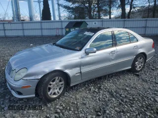 2006 Mercedes-Benz E-Class 3.5L with VIN WDBUF87JX6X181040, listed as a Copart auction lot 47429825 with 137,588 mi miles and Salvage Title. Bid and sale history available at carsss.com. Image 1.