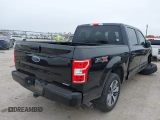 2020 Ford F-150 XL with VIN 1FTEW1CP7LKD07631, listed as a IAAI auction lot 41711165 with 101,608 mi miles. Bid and sale history available at carsss.com. Image 4.