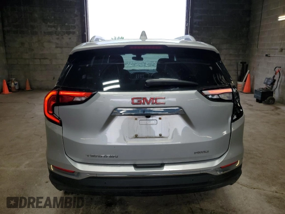 2021 GMC Terrain SLT z VIN 3GKALVEV9ML382927, wystawiony jako Copart lot #61859485 z przebiegiem 42 836 mil mil oraz Szkoda całkowita • Salvage title. Historia ofert i sprzedaży dostępna na DreamBid. Obrazek 6.