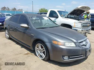 2008 Acura TL with VIN 19UUA662X8A005031, listed as a IAAI auction lot 42097705 with 1 mi miles. Bid and sale history available at carsss.com. Image 1.