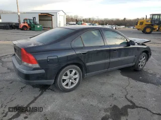 2003 Volvo S60 2.4L with VIN YV1RS61T732266261, listed as a Copart auction lot 87686255 with 106,129 mi miles and Salvage Title. Bid and sale history available at carsss.com. Image 3.