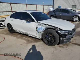 2022 BMW 3 Series M340i with VIN 3MW5U7J0XN8C26736, listed as a Copart auction lot 76893894 with 24,264 mi miles and Clean Title. Bid and sale history available at carsss.com. Image 4.