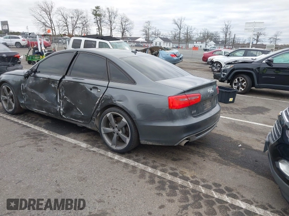 2015 Audi A6 3.0L TDI Prestige with VIN WAUHMAFC9FN036678, listed as a IAAI auction lot 41741472 with 87,932 mi miles. Bid and sale history available at carsss.com. Image 3.