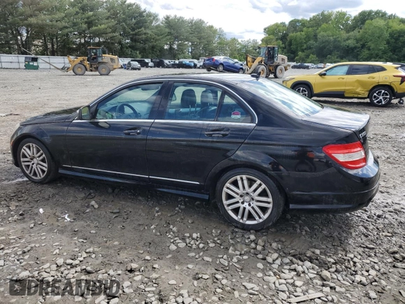 2008 Mercedes-Benz C 300 Sport with VIN WDDGF81X08F173751, listed as a Copart auction lot 57802265 with 94,433 mi miles and Salvage title. Bid and sale history available at DreamBid. Image 2.