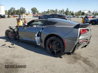 2016 Chevrolet Corvette 3LT with VIN 1G1YF2D78G5122230, listed as a Copart auction lot 78964074 with 0 mi miles and Salvage Title. Bid and sale history available at carsss.com. Image 2.