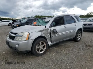2007 Chevrolet Equinox LT with VIN 2CNDL73F076089020, listed as a Copart auction lot 51120515 with 159,989 mi miles and Salvage Title. Bid and sale history available at carsss.com. Image 1.