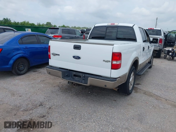 2005 Ford F-150 XLT with VIN 1FTPW12535KD49015, listed as a IAAI auction lot 42406376 with 287,458 mi miles and . Bid and sale history available at DreamBid. Image 4.