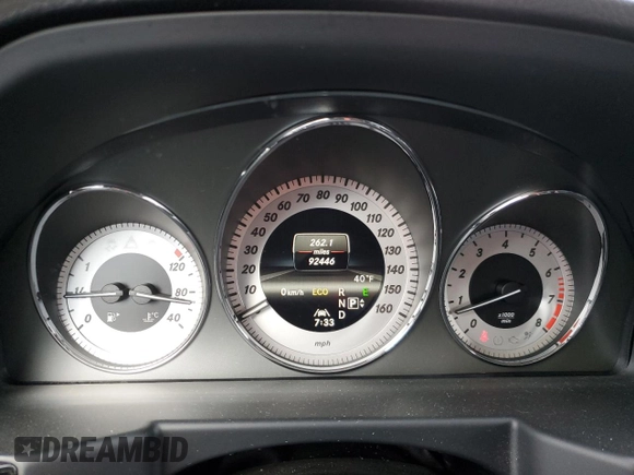2013 Mercedes-Benz GLK 350 with VIN WDCGG8JB5DG147298, listed as a Copart auction lot 75923374 with 92,446 mi miles and Salvage Title. Bid and sale history available at DreamBid. Image 9.