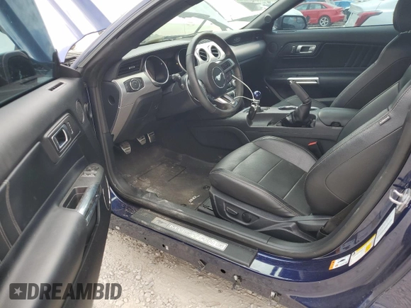 2020 Ford Mustang GT with VIN 1FA6P8CFXL5114668, listed as a Copart auction lot 58027235 with 11,792 mi miles and Salvage title. Bid and sale history available at DreamBid. Image 8.