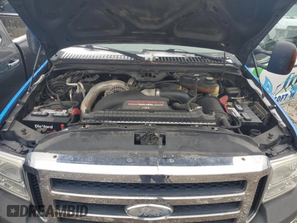 2007 Ford F-250 XL with VIN 1FTSX21P37EA54921, listed as a Copart auction lot 41534635 with 114,097 mi miles and Clean Title. Bid and sale history available at DreamBid. Image 11.