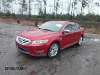 2010 Ford Taurus Limited with VIN 1FAHP2FW7AG162258, listed as a IAAI auction lot 41625767 with 187,205 mi miles. Bid and sale history available at carsss.com. Image 2.