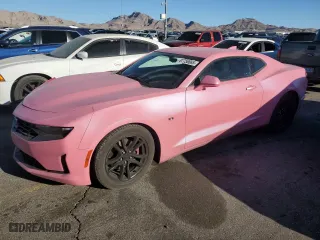 2019 Chevrolet Camaro 1LT with VIN 1G1FB1RX5K0135058, listed as a Copart auction lot 87756865 with 72,606 mi miles and Salvage Title. Bid and sale history available at carsss.com. Image 1.