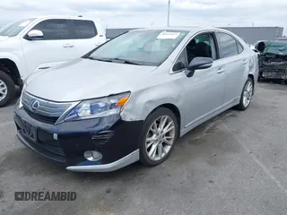 2010 Lexus HS 250h with VIN JTHBB1BA3A2018799, listed as a IAAI auction lot 42056815 with 220,768 mi miles. Bid and sale history available at carsss.com. Image 18.