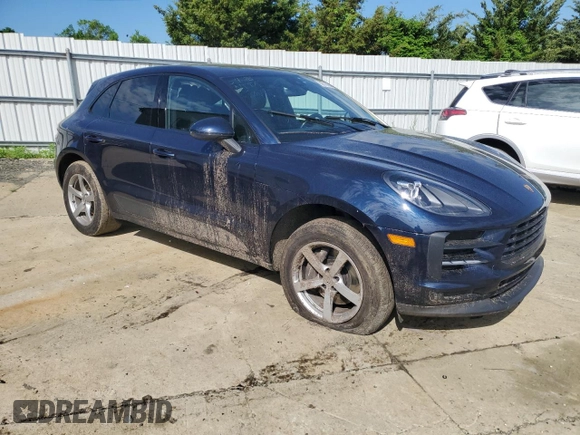2021 Porsche Macan with VIN WP1AA2A58MLB09297, listed as a Copart auction lot 56110355 with 64,361 mi miles and Salvage title. Bid and sale history available at DreamBid. Image 4.