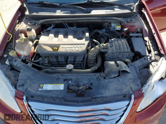 2012 Chrysler 200 Touring with VIN 1C3CCBBB6CN144226, listed as a Copart auction lot 46870135 with 31,884 mi miles and Salvage Title. Bid and sale history available at carsss.com. Image 12.