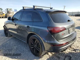 2015 Audi SQ5 Premium Plus with VIN WA1CGAFP0FA078651, listed as a Copart auction lot 75446814 with 106,646 mi miles and Salvage title. Bid and sale history available at DreamBid. Image 2.