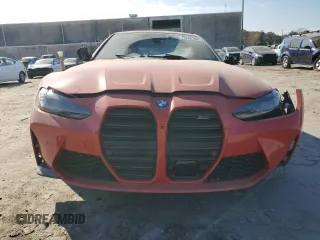 2024 BMW M4 Competition xDrive with VIN WBS43AZ0XRCP80630, listed as a Copart auction lot 79766704 with 0 mi miles and Salvage Title. Bid and sale history available at carsss.com. Image 5.