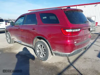 2015 Dodge Durango Limited with VIN 1C4RDJDG6FC702971, listed as a IAAI auction lot 41576004 with 1 mi miles. Bid and sale history available at carsss.com. Image 3.