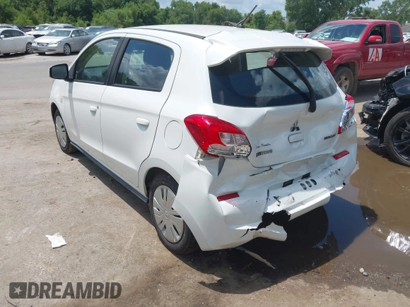 2017 Mitsubishi Mirage ES with VIN ML32A3HJ7HH020444, listed as a IAAI auction lot 42651544 with 87,011 mi miles and . Bid and sale history available at DreamBid. Image 3.