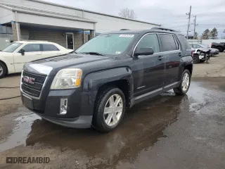 2011 GMC Terrain SLE-2 with VIN 2CTFLTEC1B6469747, listed as a Copart auction lot 51975725 with 179,073 mi miles and Salvage Title. Bid and sale history available at carsss.com. Image 1.