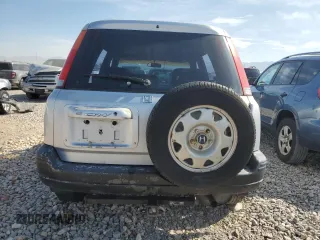 2001 Honda CR-V LX with VIN JHLRD284X1C000881, listed as a Copart auction lot 74606824 with 156,453 mi miles and Salvage Title. Bid and sale history available at carsss.com. Image 6.