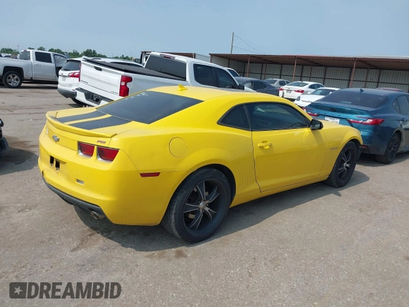 2012 Chevrolet Camaro 1LT with VIN 2G1FB1E35C9135006, listed as a IAAI auction lot 42316950 with 238,187 mi miles and . Bid and sale history available at DreamBid. Image 4.