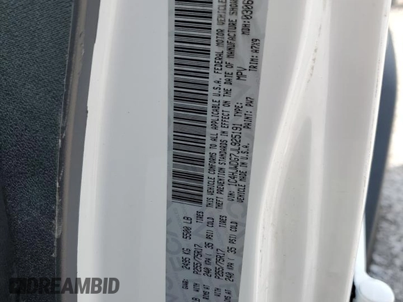 2018 Jeep Wrangler Unlimited Sport S with VIN 1C4HJWDG7JL925191, listed as a Copart auction lot 60203105 with Not provided miles and Salvage title. Bid and sale history available at DreamBid. Image 12.