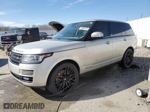 2013 Land Rover Range Rover HSE with VIN SALGS2DF5DA102616, listed as a Copart auction lot 49685145 with 140,608 mi miles and Non repairable. Bid and sale history available at DreamBid. Image 1.