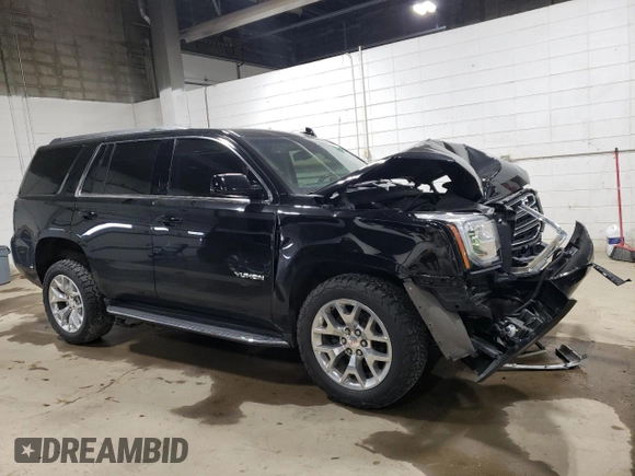 2019 GMC Yukon SLT Standard Edition with VIN 1GKS2DKC4KR393344, listed as a Copart auction lot 51942674 with 76,147 mi miles. Bid and sale history available at carsss.com. Image 4.