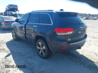 2014 Jeep Grand Cherokee Overland with VIN 1C4RJECG9EC522075, listed as a IAAI auction lot 41683670 with 1 mi miles. Bid and sale history available at carsss.com. Image 3.