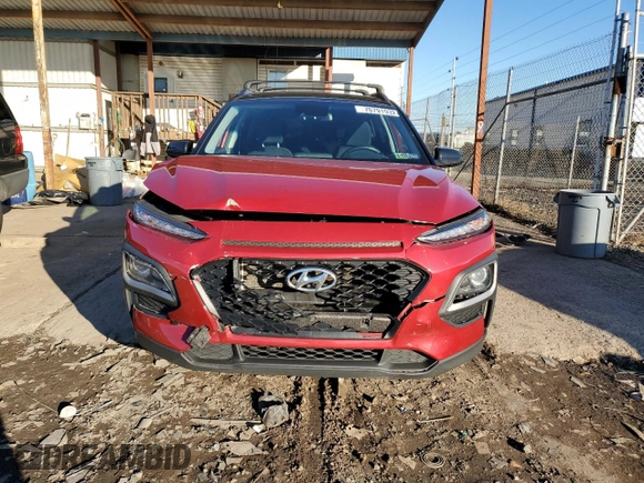 2020 Hyundai Kona SEL with VIN KM8K2CAA9LU419775, listed as a Copart auction lot 70791932 with 41,334 mi miles. Bid and sale history available at carsss.com. Image 5.