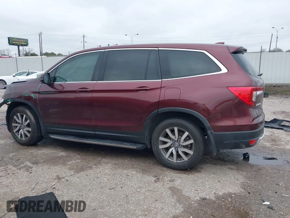 2019 Honda Pilot EX-L with VIN 5FNYF5H59KB026597, listed as a IAAI auction lot 41574993 with 67,750 mi miles. Bid and sale history available at carsss.com. Image 15.