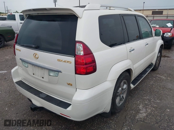 2009 Lexus GX 470 with VIN JTJBT20X190174369, listed as a IAAI auction lot 42663197 with 137,752 mi miles and . Bid and sale history available at DreamBid. Image 4.
