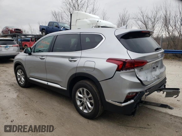 2020 Hyundai Santa Fe SEL with VIN 5NMS3CAD4LH299130, listed as a Copart auction lot 71624572 with 22,656 mi miles. Bid and sale history available at carsss.com. Image 2.