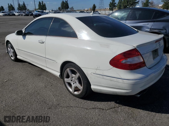 2008 Mercedes-Benz CLK 350 z VIN WDBTJ56H18F256031, wystawiony jako Copart lot #47498755 z przebiegiem 189 870 mil mil oraz Czysty tytuł • Clean title. Historia ofert i sprzedaży dostępna na DreamBid. Obrazek 2.
