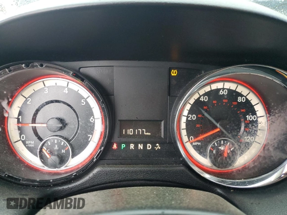 2017 Dodge Grand Caravan SE with VIN 2C4RDGBG1HR650715, listed as a Copart auction lot 51094605 with 110,177 mi miles and Salvage Title. Bid and sale history available at DreamBid. Image 9.