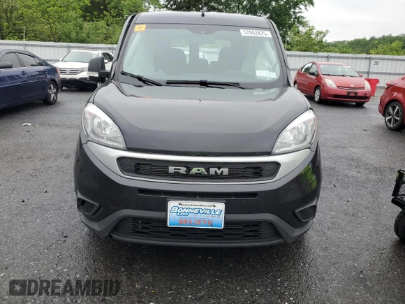 2022 Ram ProMaster City Cargo Tradesman with VIN ZFBHRFAB3N6X32996, listed as a Copart auction lot 57063825 with Not provided miles and Salvage title. Bid and sale history available at DreamBid. Image 5.