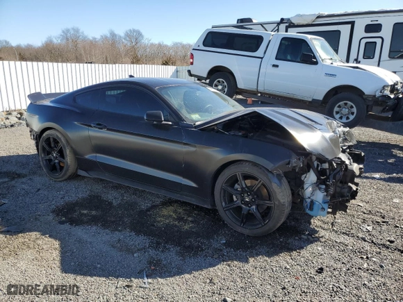 2020 Ford Mustang EcoBoost with VIN 1FA6P8TH7L5191791, listed as a Copart auction lot 48010475 with 38,378 mi miles and Salvage Title. Bid and sale history available at carsss.com. Image 4.