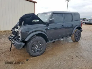 2024 Ford Bronco Black Diamond z VIN 1FMDE1BH7RLB37763, wystawiony jako Copart lot #60868795 z przebiegiem 3 666 mil mil oraz Szkoda całkowita • Salvage title. Historia ofert i sprzedaży dostępna na DreamBid. Obrazek 1.