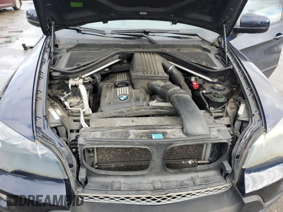 2007 BMW X5 3.0si with VIN 5UXFE43547L016641, listed as a Copart auction lot 49328355 with 0 mi miles and Salvage Title. Bid and sale history available at carsss.com. Image 12.