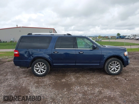 2015 Ford Expedition Max Limited z VIN 1FMJK2AT9FEF08915, wystawiony jako IAAI lot #42359001 z przebiegiem 148 533 mil mil oraz . Historia ofert i sprzedaży dostępna na DreamBid. Obrazek 13.