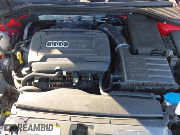 2015 Audi A3 1.8T Premium Plus with VIN WAUCCGFFXF1021950, listed as a IAAI auction lot 41850779 with 80,375 mi miles. Bid and sale history available at carsss.com. Image 10.