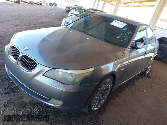 2008 BMW 5 Series 528i with VIN WBANU53598CT05826, listed as a IAAI auction lot 41660152 with 227,545 mi miles and . Bid and sale history available at DreamBid. Image 2.