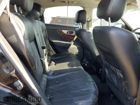 2012 Infiniti FX with VIN JN8AS1MU6CM122168, listed as a Copart auction lot 51761085 with 143,449 mi miles and Salvage title. Bid and sale history available at DreamBid. Image 11.