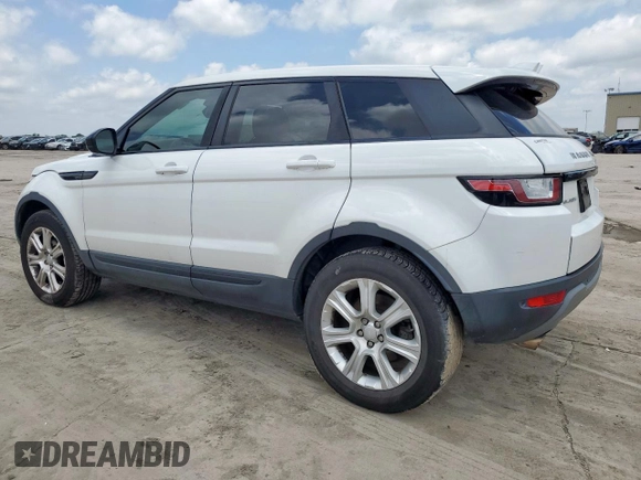 2017 Land Rover Range Rover Evoque SE with VIN SALVP2BGXHH248740, listed as a Copart auction lot 58630035 with 95,705 mi miles and Salvage title. Bid and sale history available at DreamBid. Image 2.