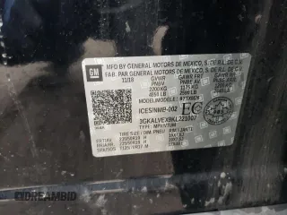2019 GMC Terrain SLT z VIN 3GKALVEX9KL221007, wystawiony jako Copart lot #55839755 z przebiegiem 116 857 mil mil oraz Czysty tytuł • Clean title. Historia ofert i sprzedaży dostępna na DreamBid. Obrazek 13.