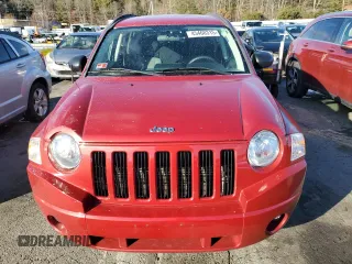2007 Jeep Compass Sport with VIN 1J8FF47W27D136703, listed as a Copart auction lot 45460315 with 185,776 mi miles and Salvage Title. Bid and sale history available at carsss.com. Image 5.