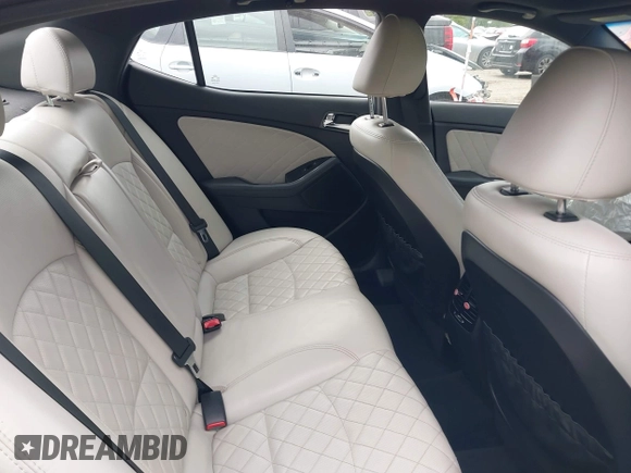2015 Kia Optima SX Turbo with VIN 5XXGR4A69FG365072, listed as a IAAI auction lot 42295872 with 121,269 mi miles and . Bid and sale history available at DreamBid. Image 8.